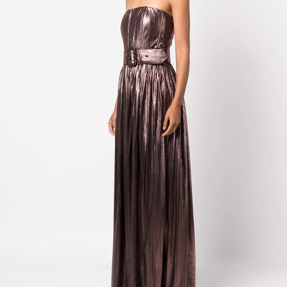 Retrofete Jaden strapless belted gown - Picture 2 of 4